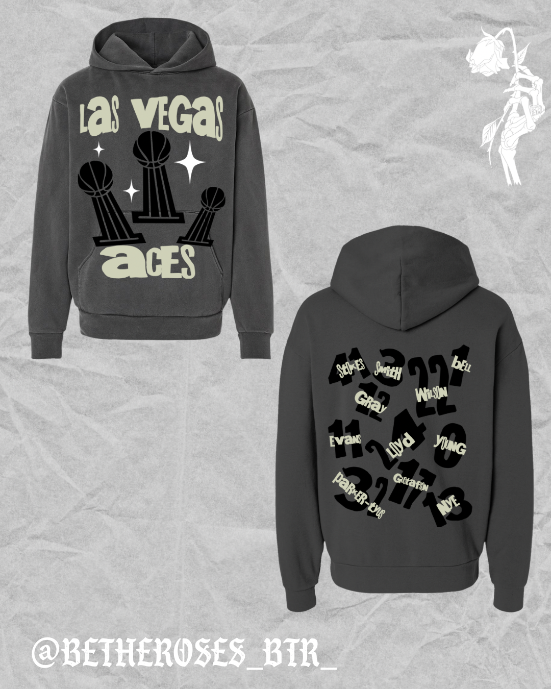 Custom 2025 CHAMPS all black design