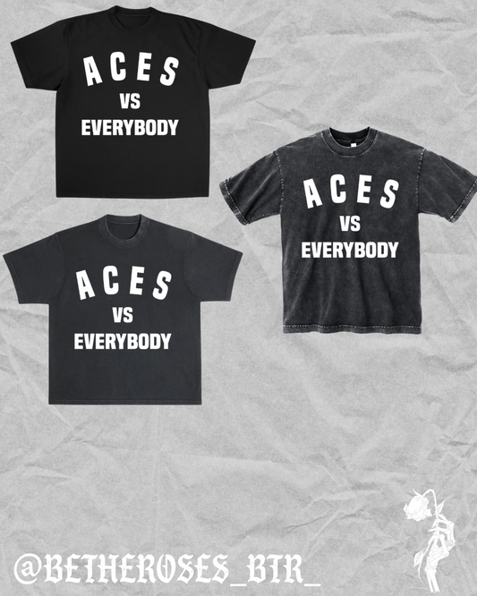 ACES VS EVERYBODY (white)