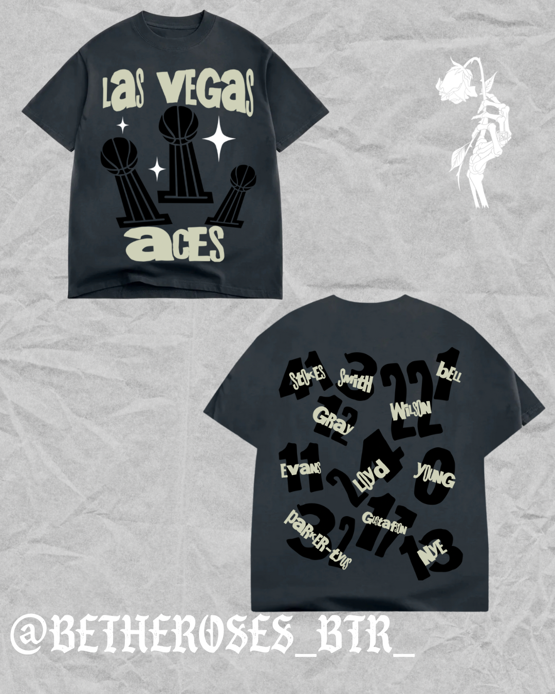 Custom 2025 CHAMPS all black design