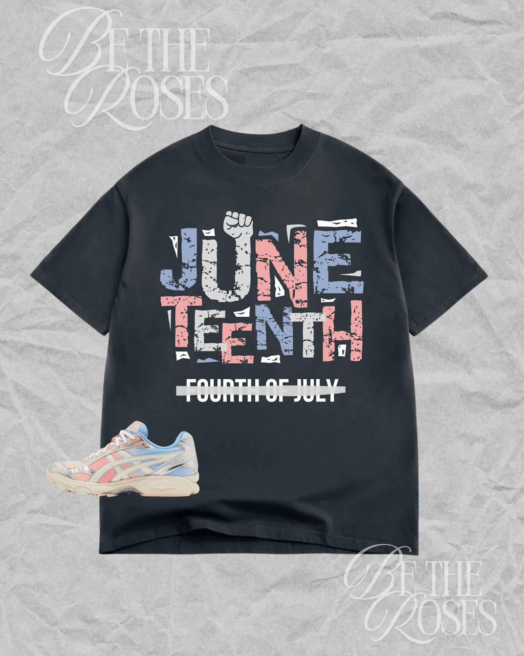 Custom Juneteenth tee