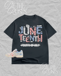 Custom Juneteenth tee