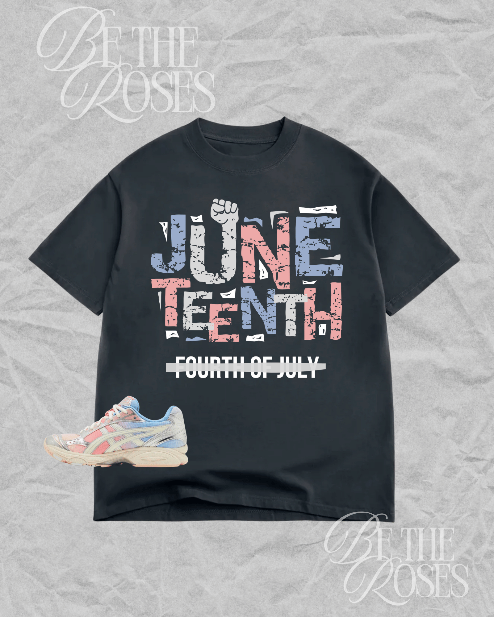 Custom Juneteenth tee