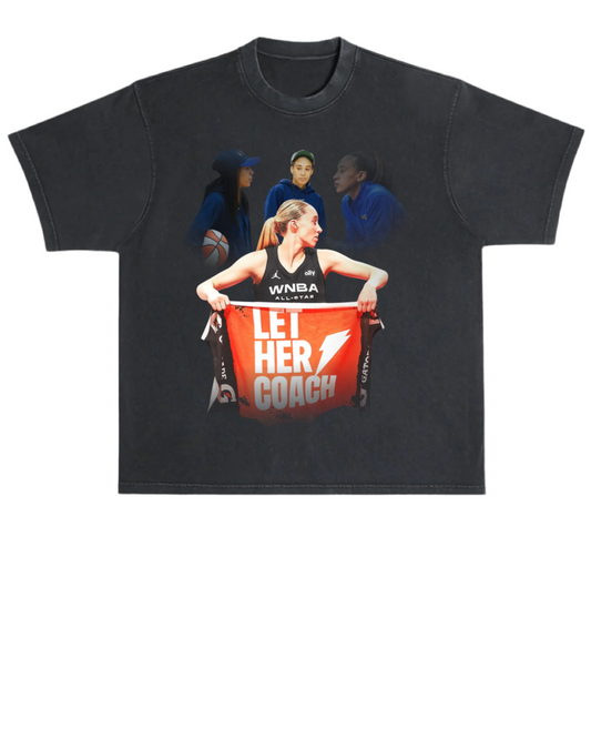 LET HER COACH