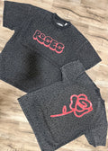 BE THE ROSES Bubble Black leopard