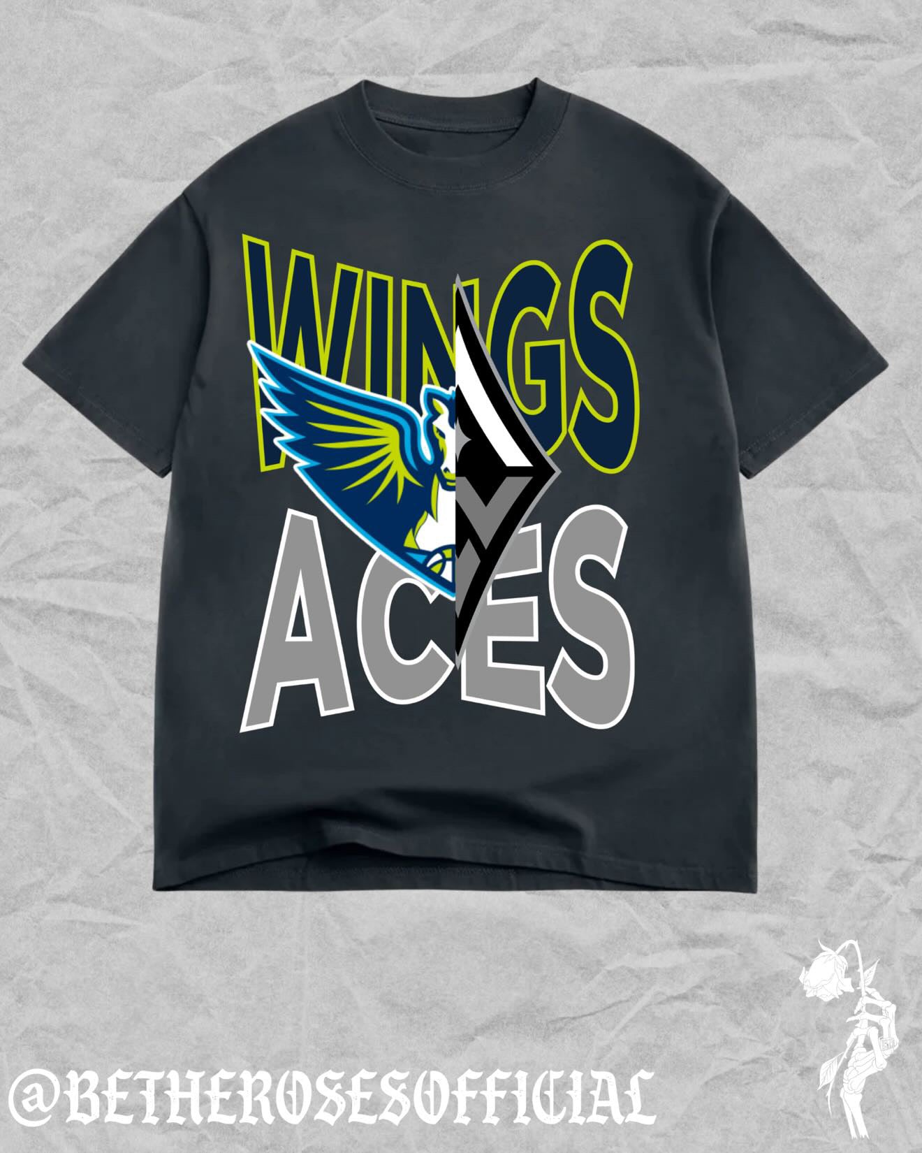 Custom split team design Aces/Wings
