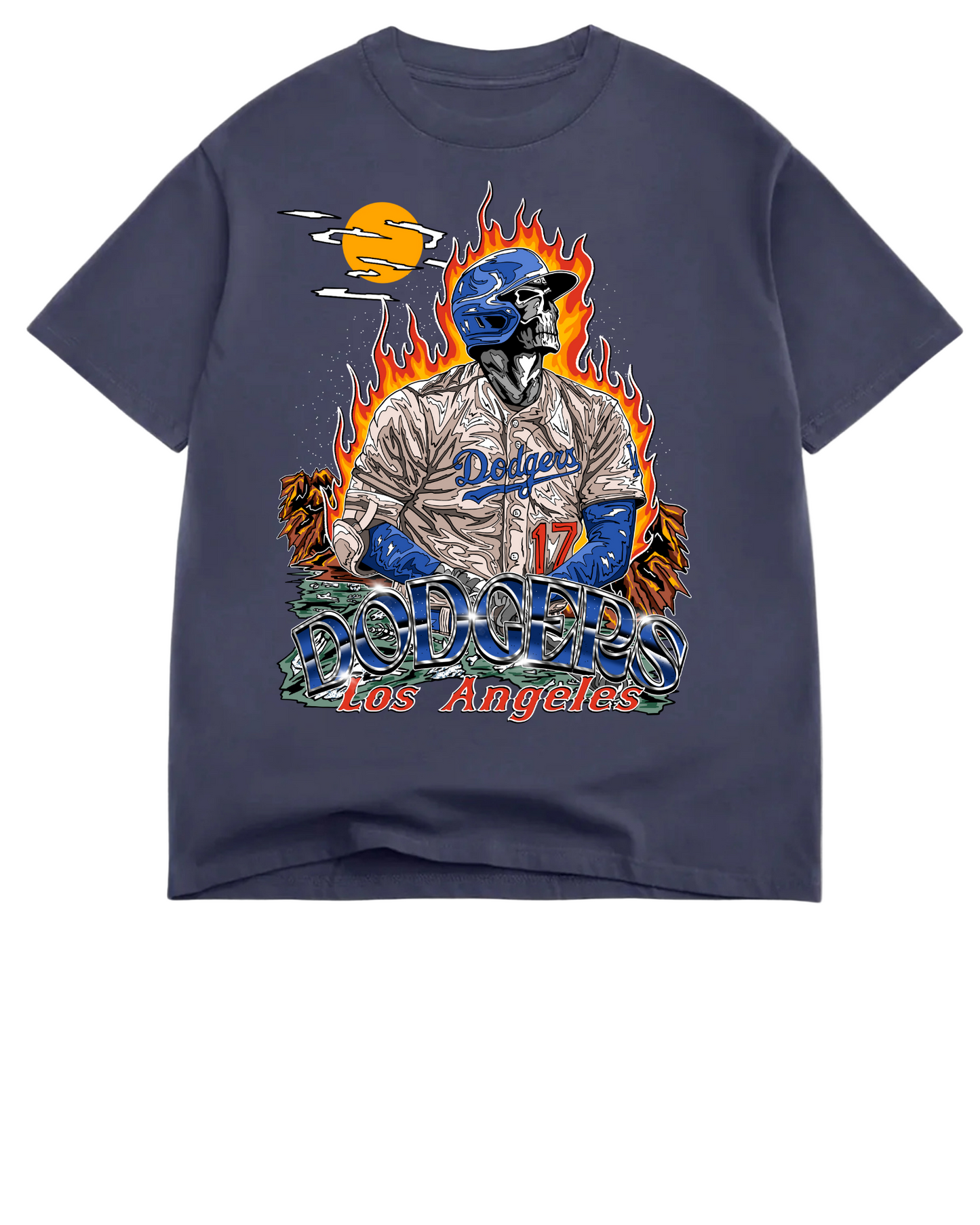 Dodgers Skull